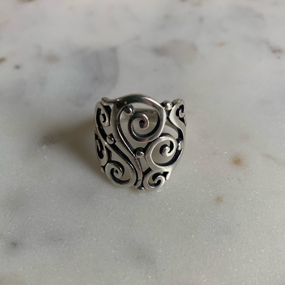 James Avery Open Sorrento Ring size 8